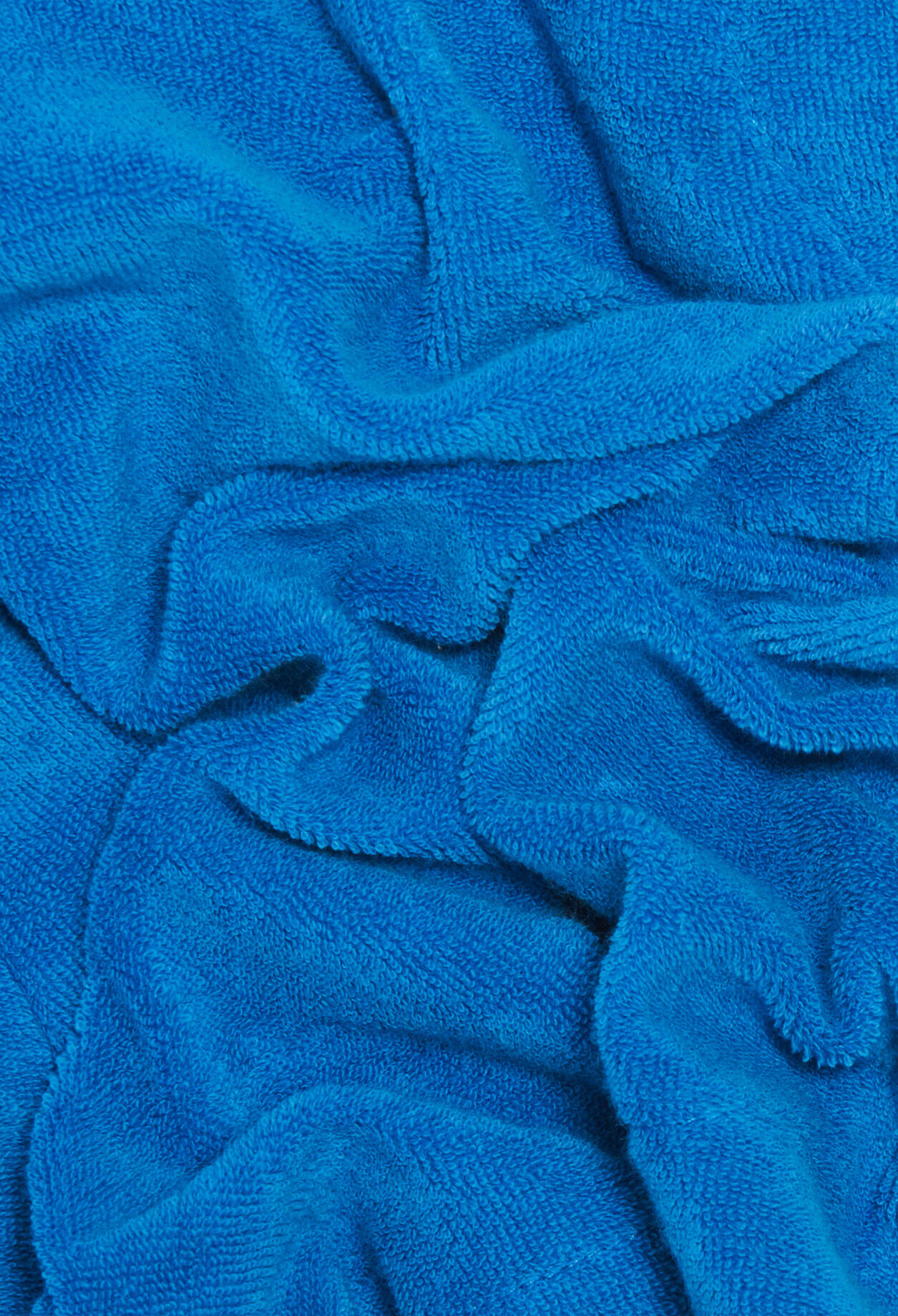 Short éponge bleu