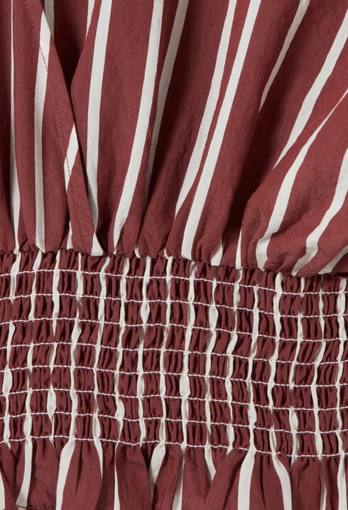 Flie&szlig;endes Streifentop