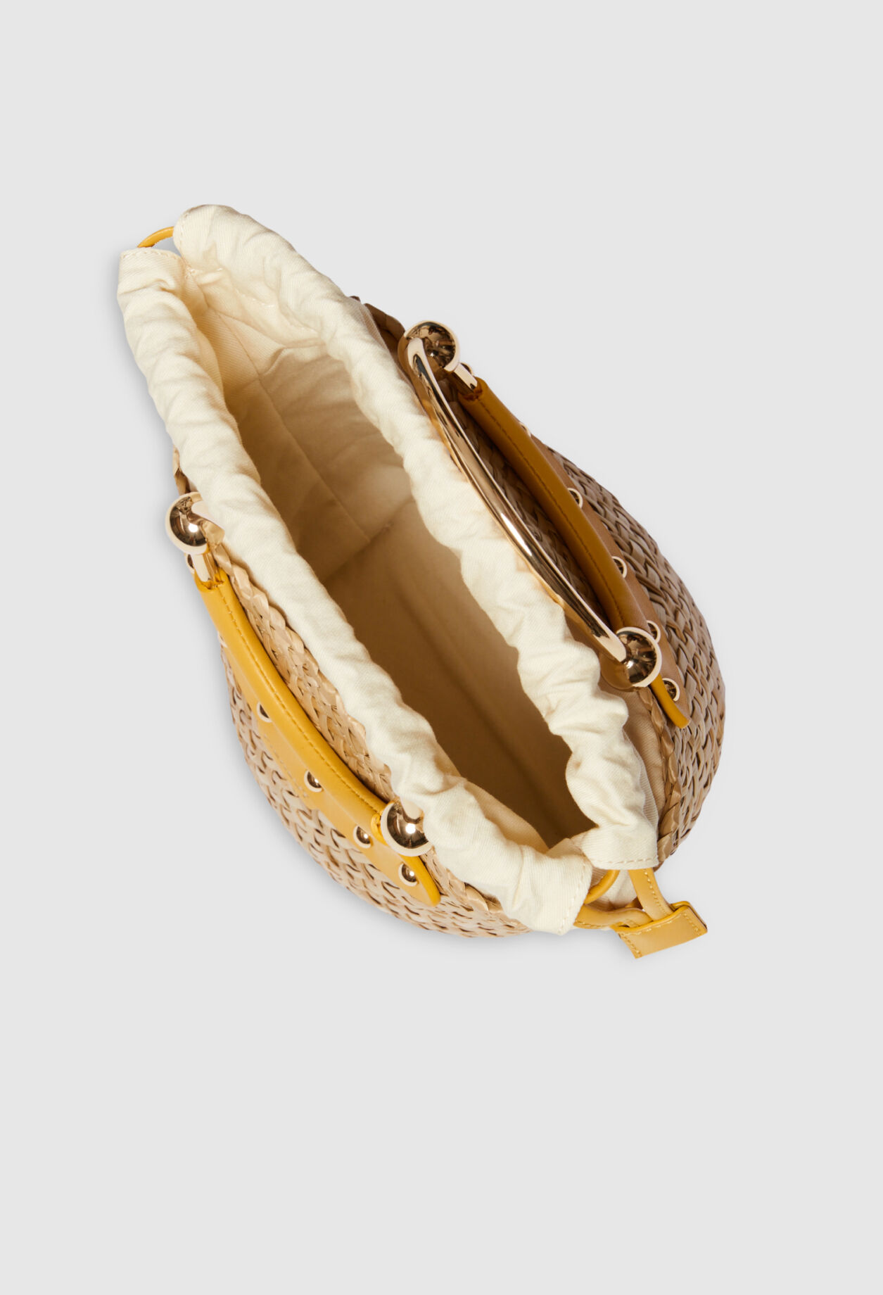 Mini panier Abeille paille