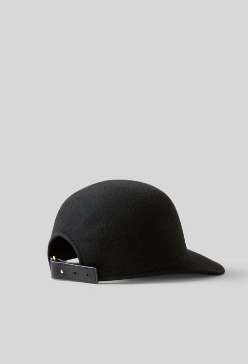 Wool felt cap