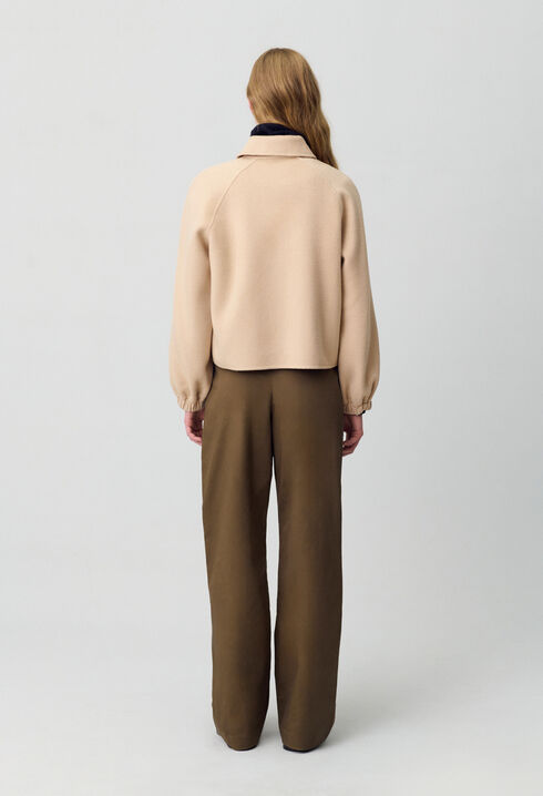 Short Shirt Collar Jacket