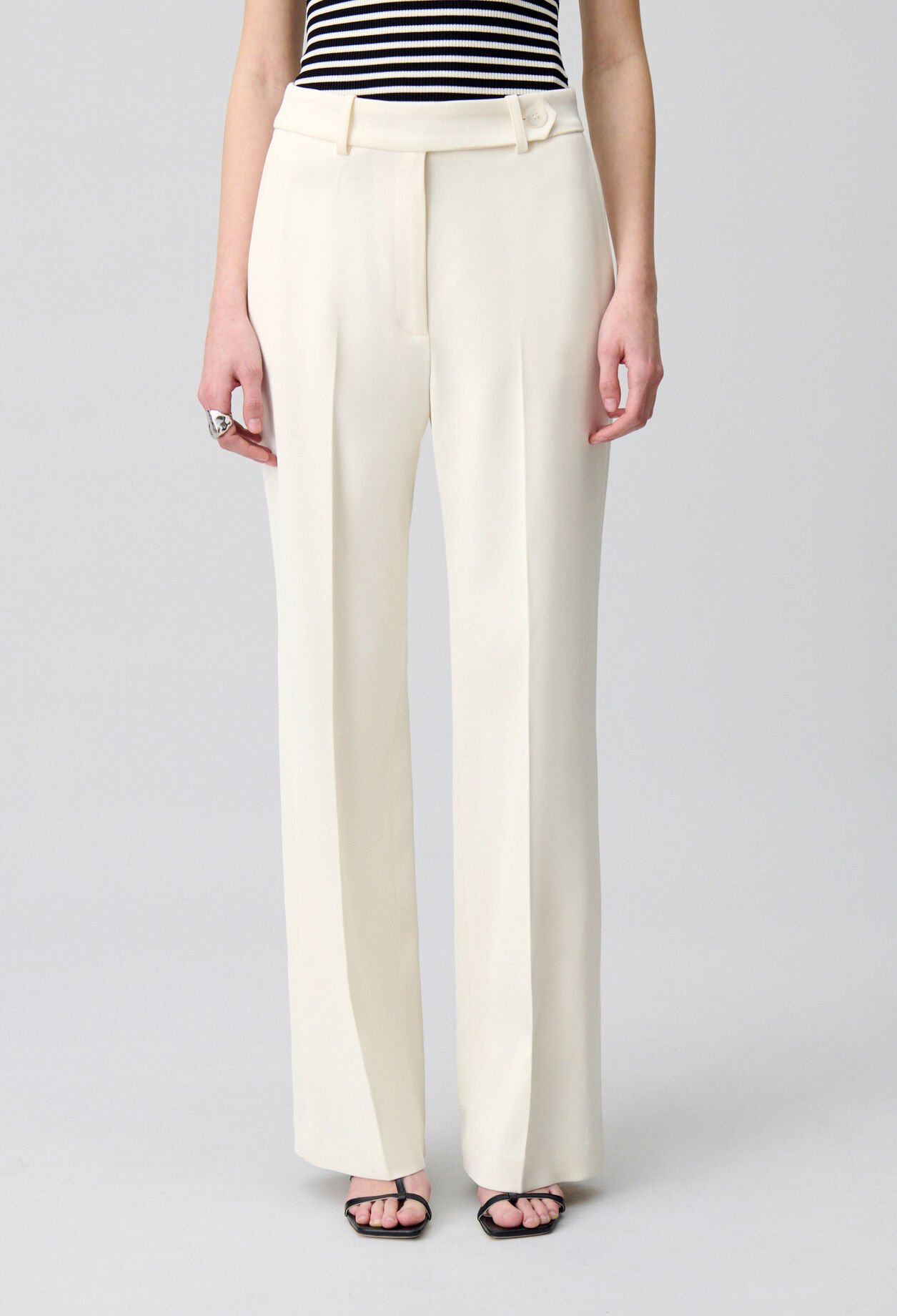 Tailored Straight-Leg Trousers