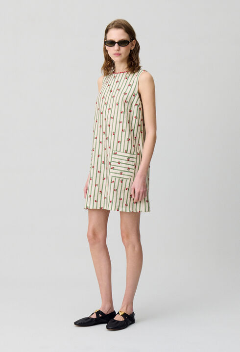 Sleeveless short dress