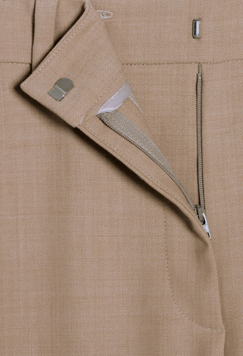 Pantalon de tailleur beige