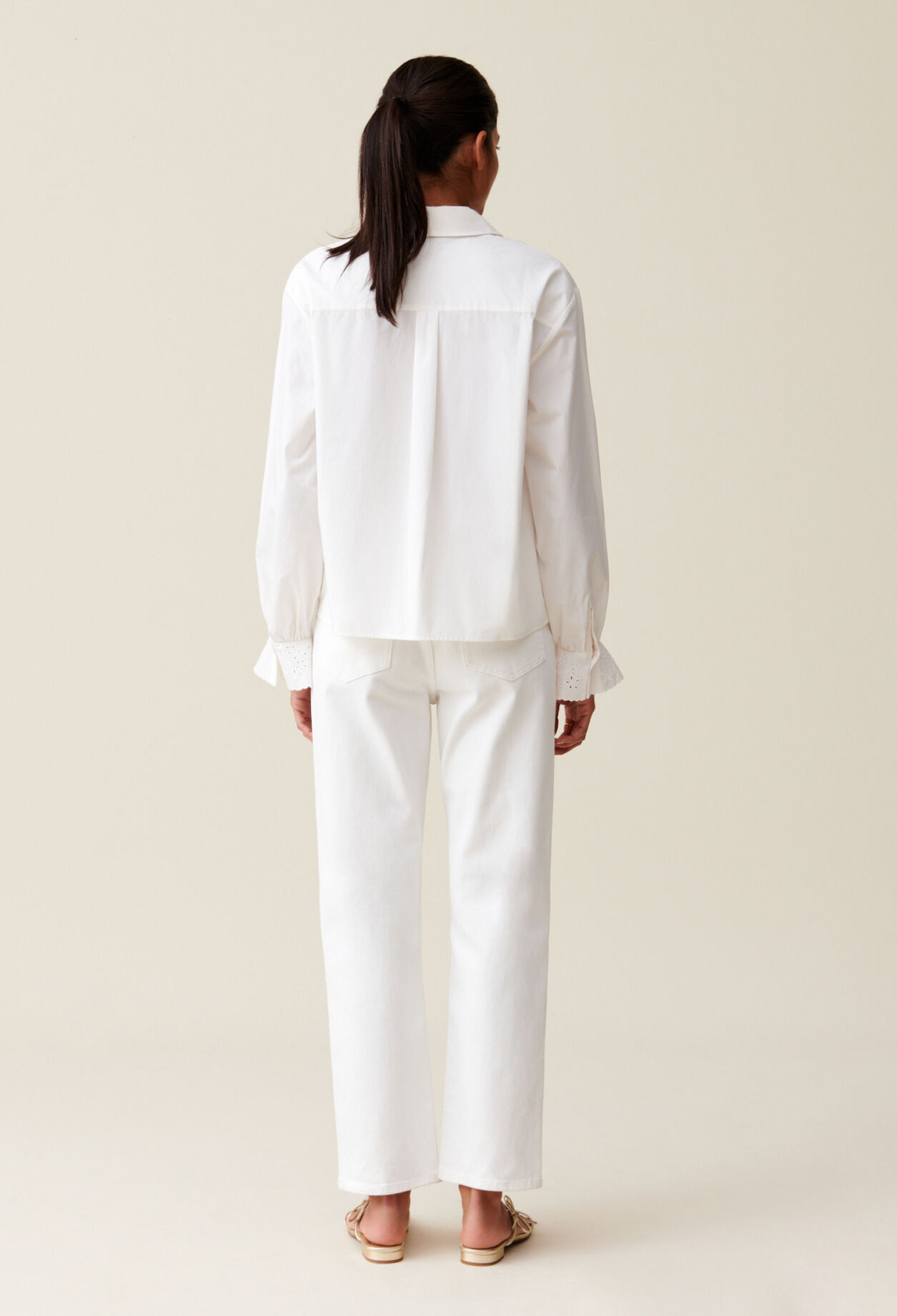 Chemise brodée