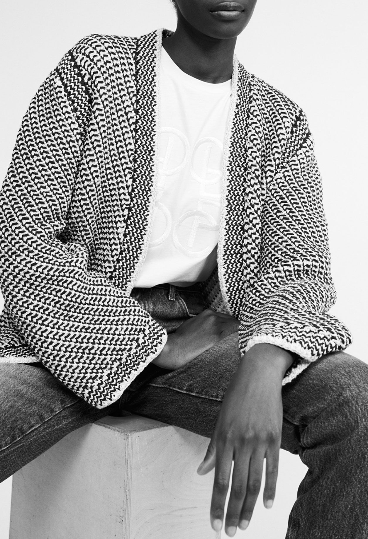 Cardigan oversize