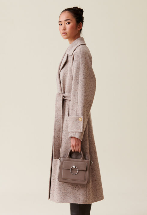 Anouck Tasche genarbtem Leder Kette