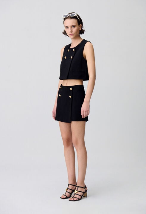 Sleeveless Top Blazer