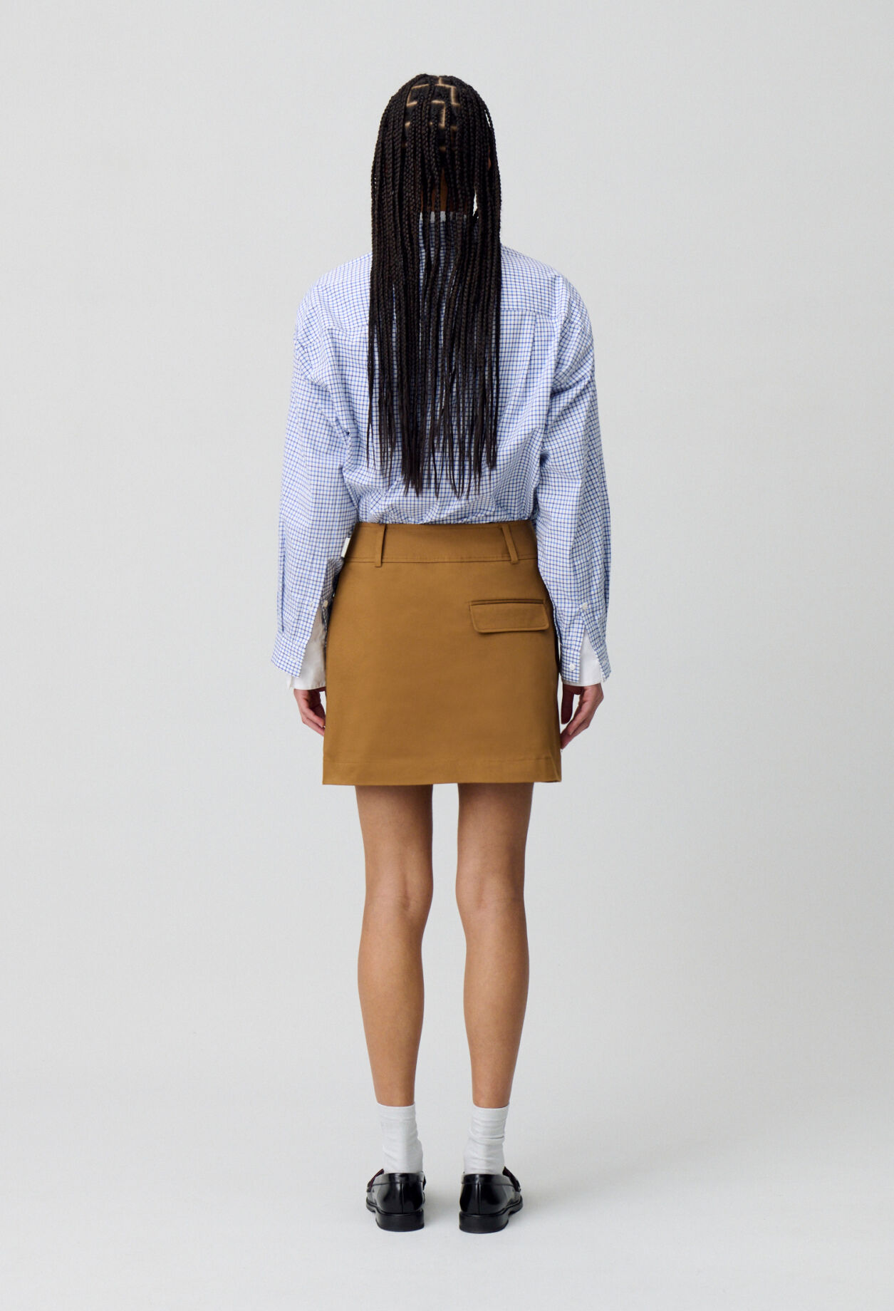 Short Skirt with Buttons