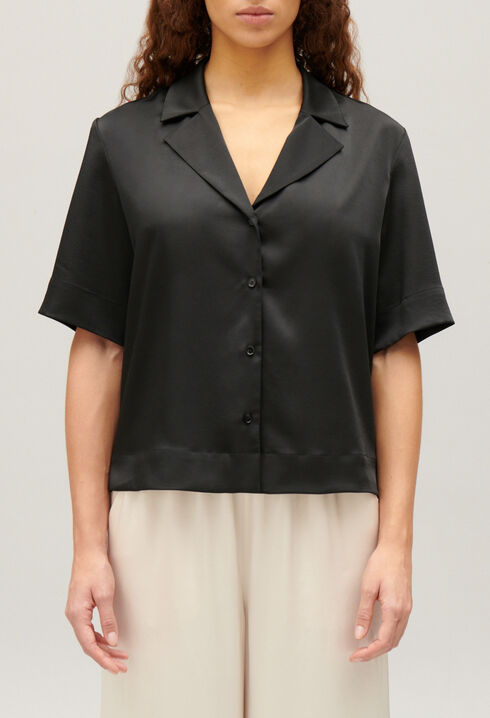 Floaty short-sleeved shirt