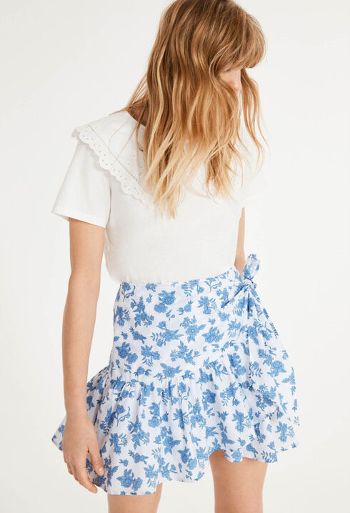 Print skirt