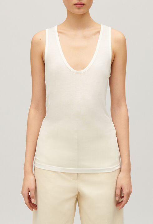 Tanktop Ecru