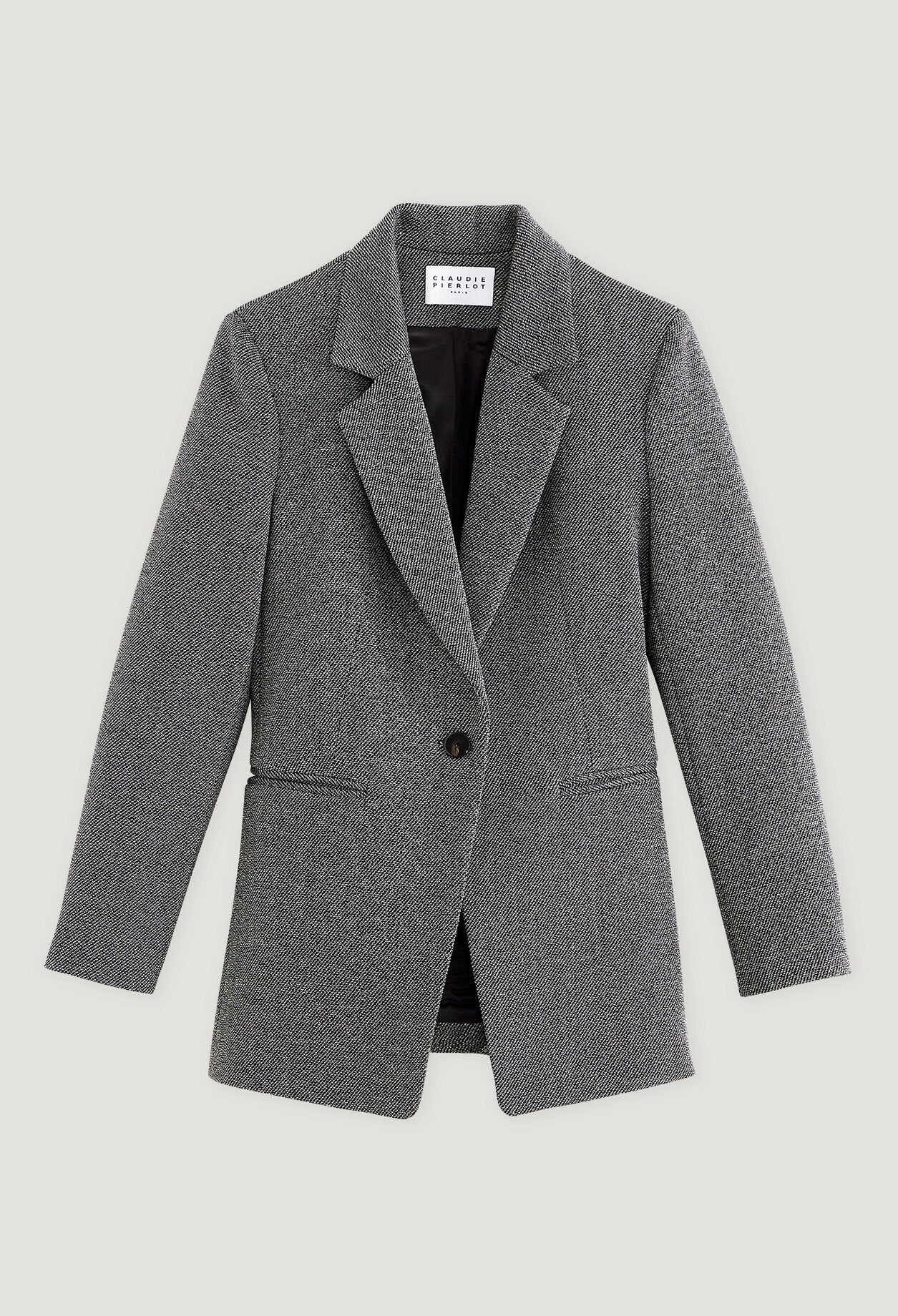 Straight fit jacket