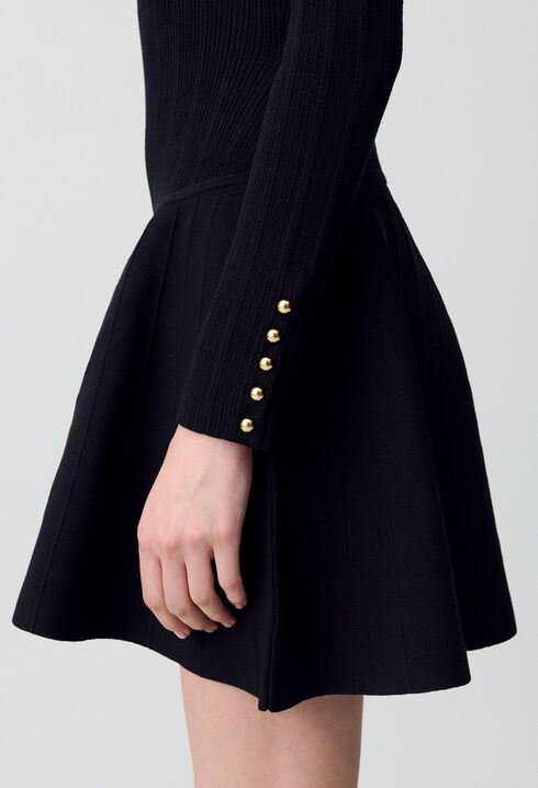 Robe courte patineuse