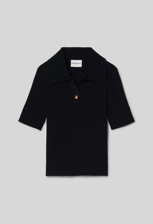 Fine knit top