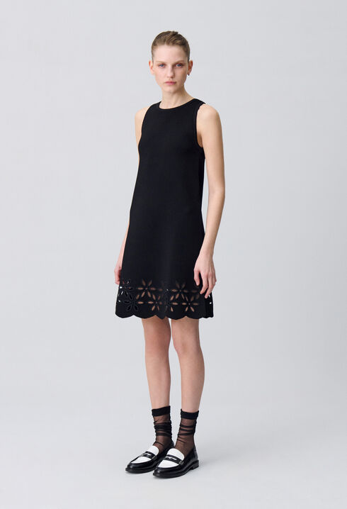 Kurzes Kleid aus Feinstrick
