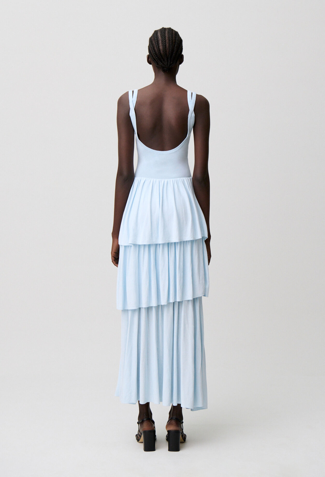 Robe longue maille