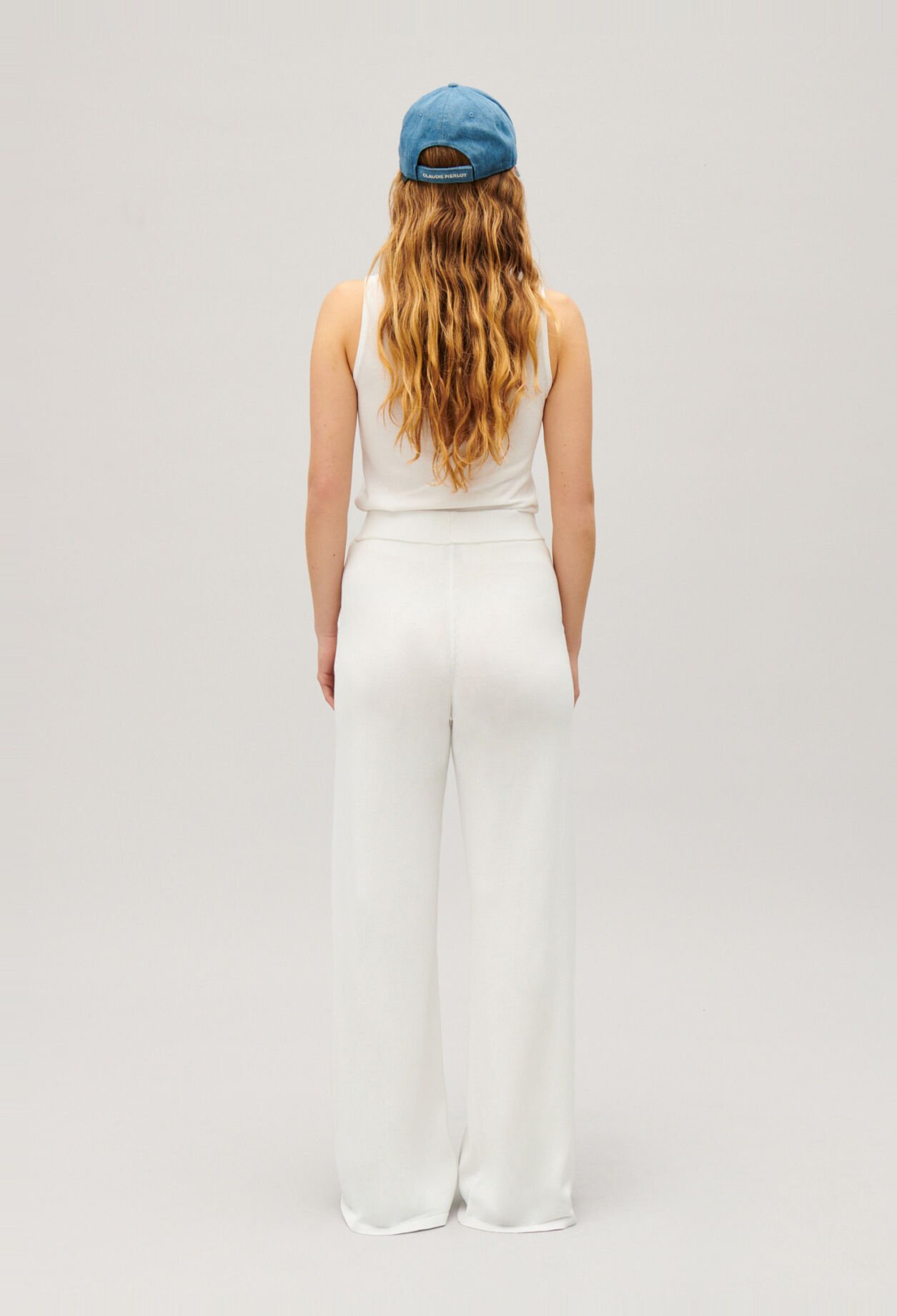 Pantalon fluide maille