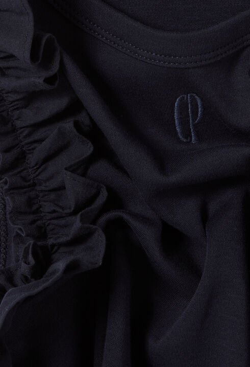 Embroidered cotton T-shirt