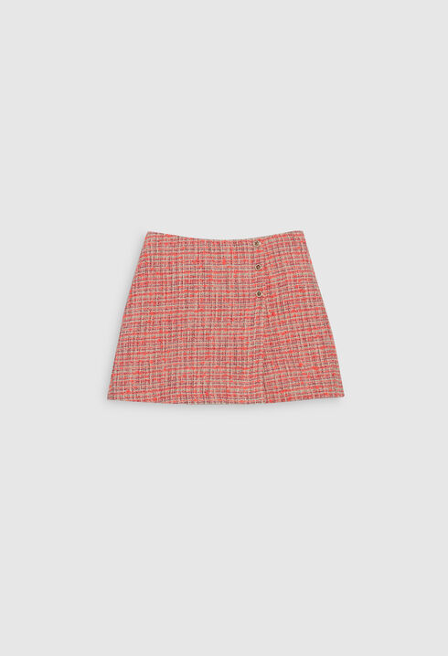 Tweed skort