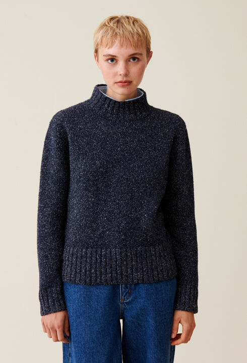 Pull col cheminée