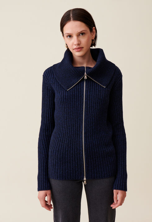 Pull maille col camionneur
