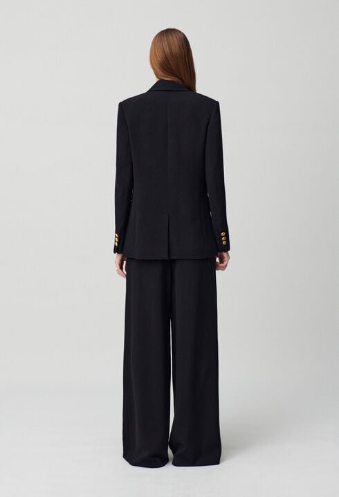Veste tailleur boutonnée