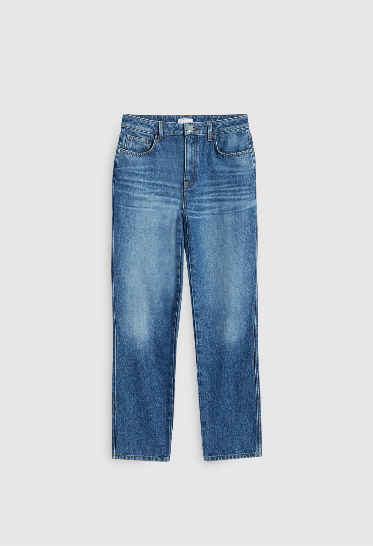 Straight-Leg-Jeans aus Bio-Baumwolle