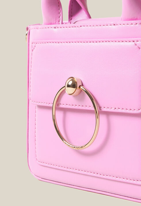 Mini-Tasche Anouck Glattleder Kette