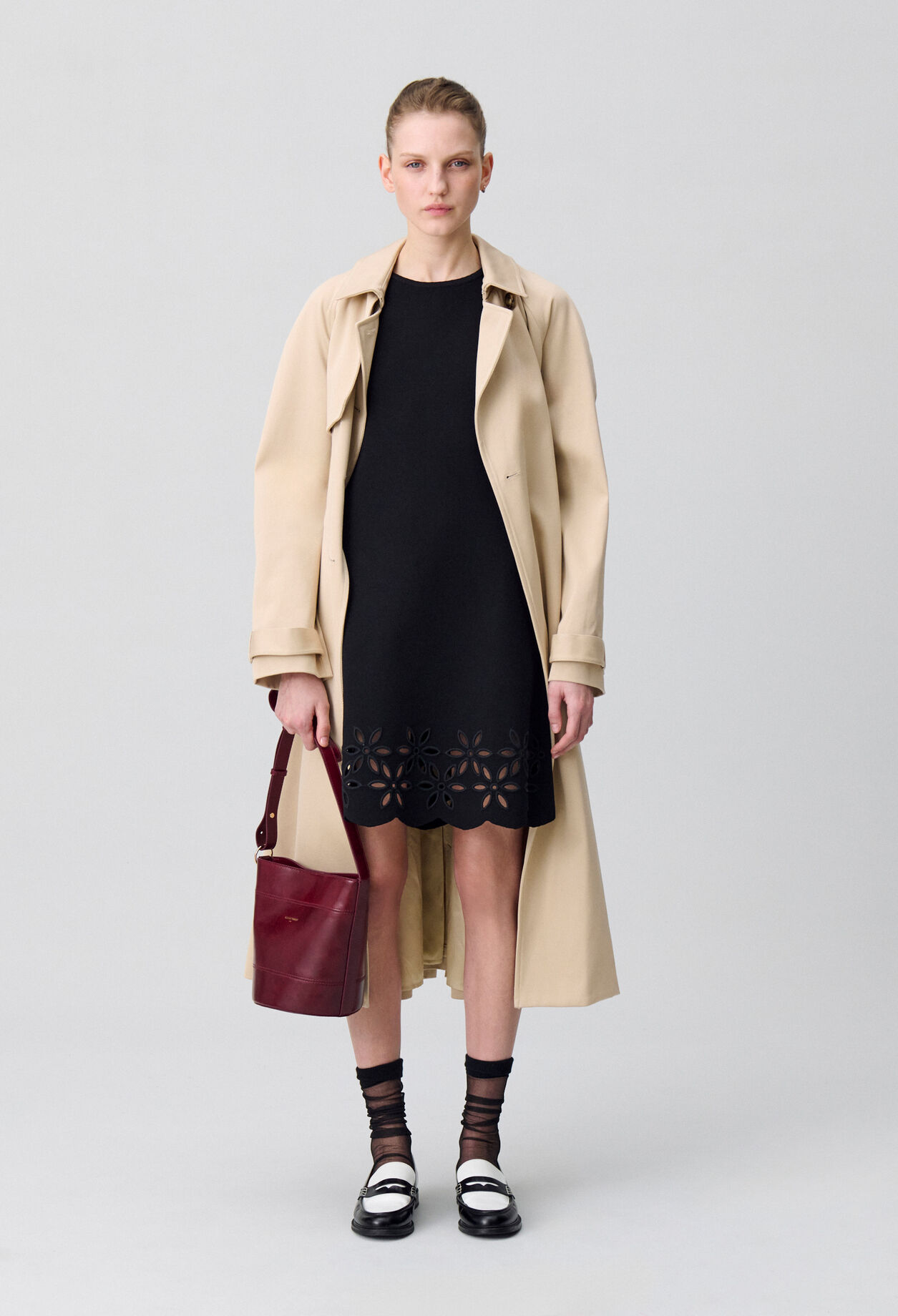 Short Dress in Fine Knit