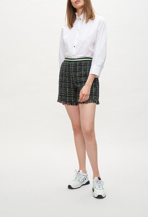 Tweed shorts