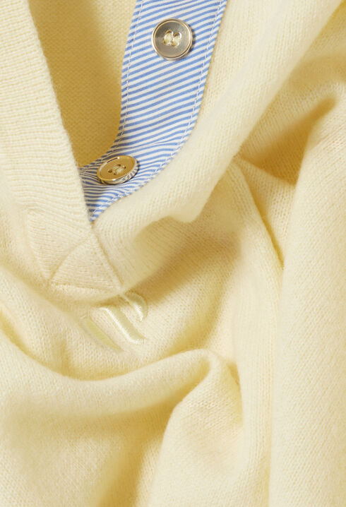 Pull polo laine
