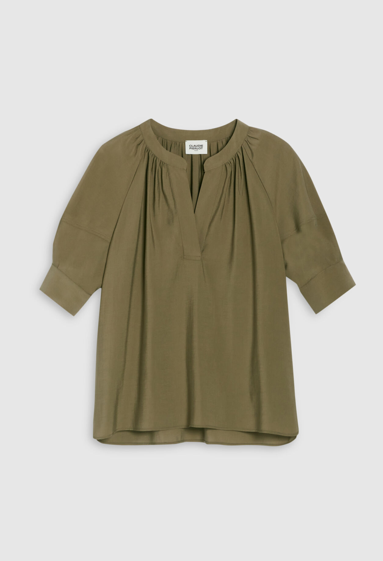Kurzärmelige Bluse