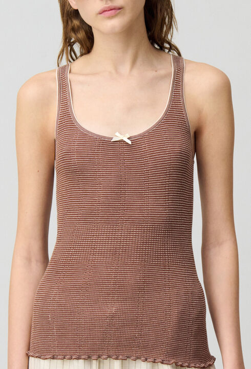 D&eacute;bardeur maille fine