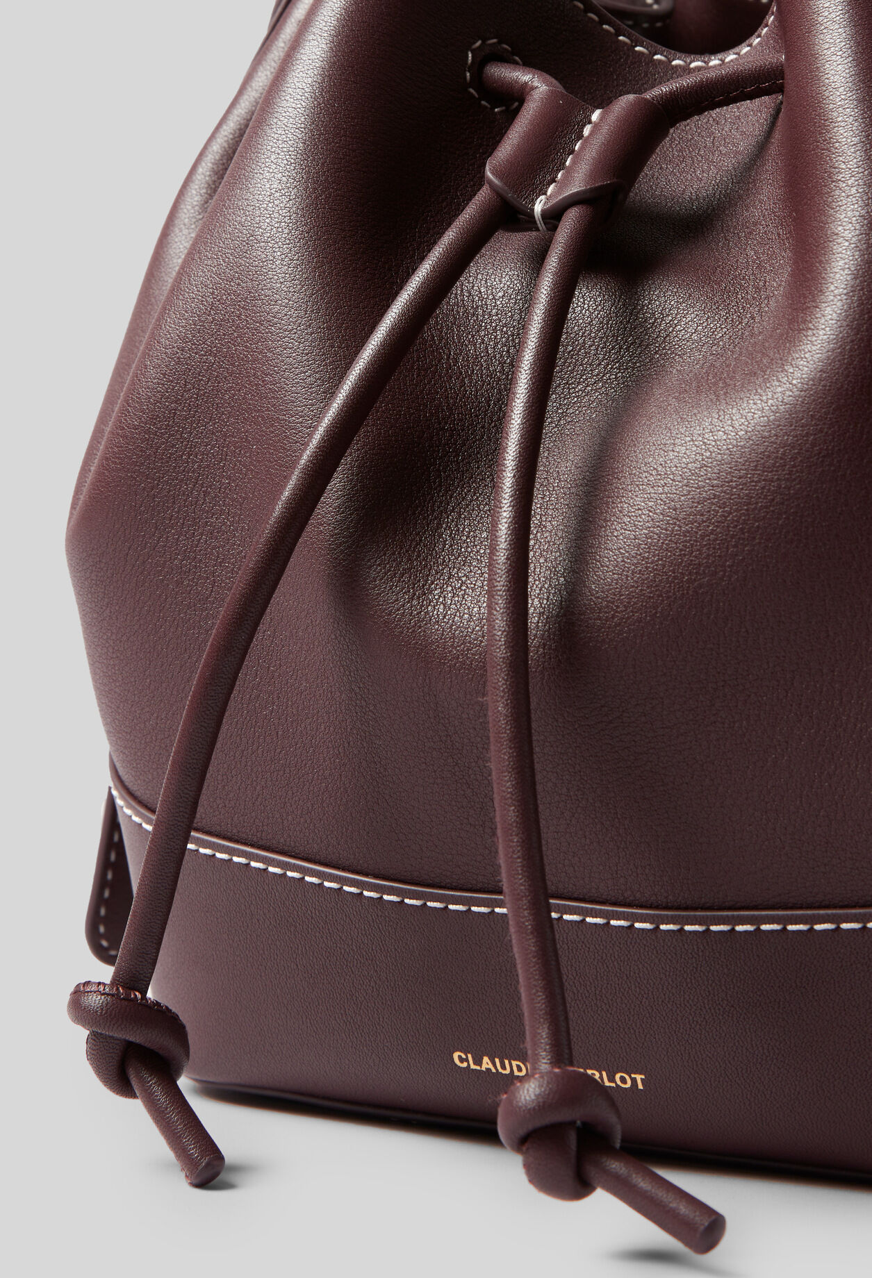Leather Bucket Bag