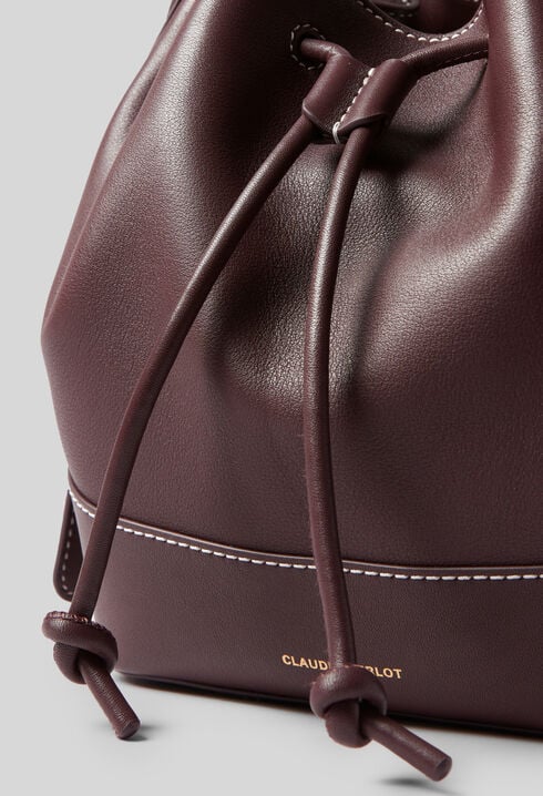 Leather Bucket Bag