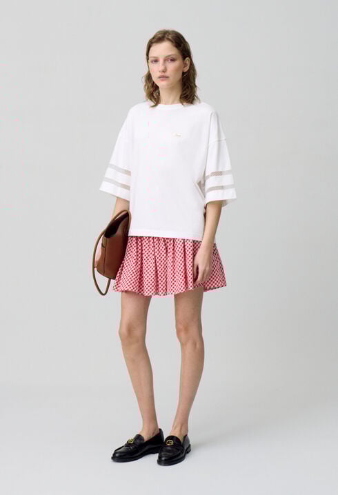 T-shirt coton oversize