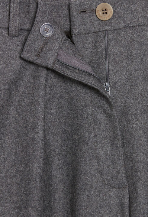 Pantalon cargo gris clair