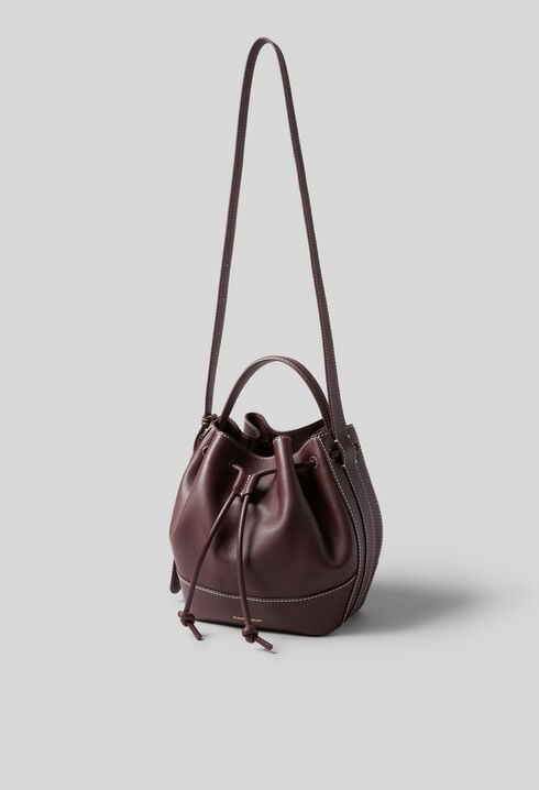 Leather Bucket Bag