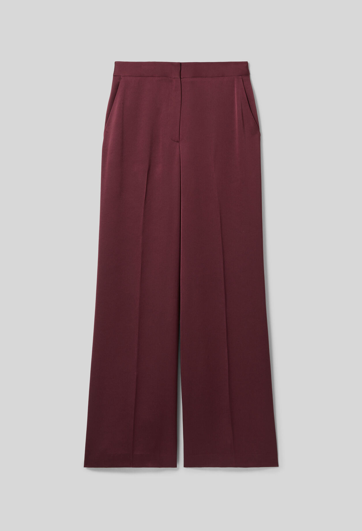 Pantalon fluide satiné
