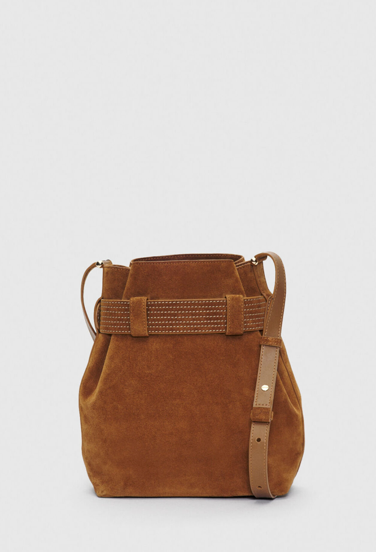 Sac seau en cuir