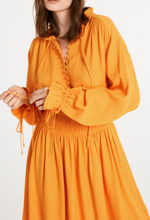 Yellow dress