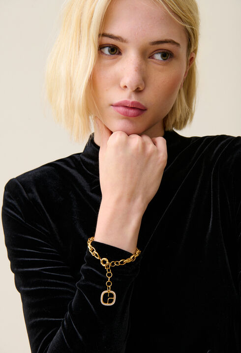 Goldkette CP-Logo Armband