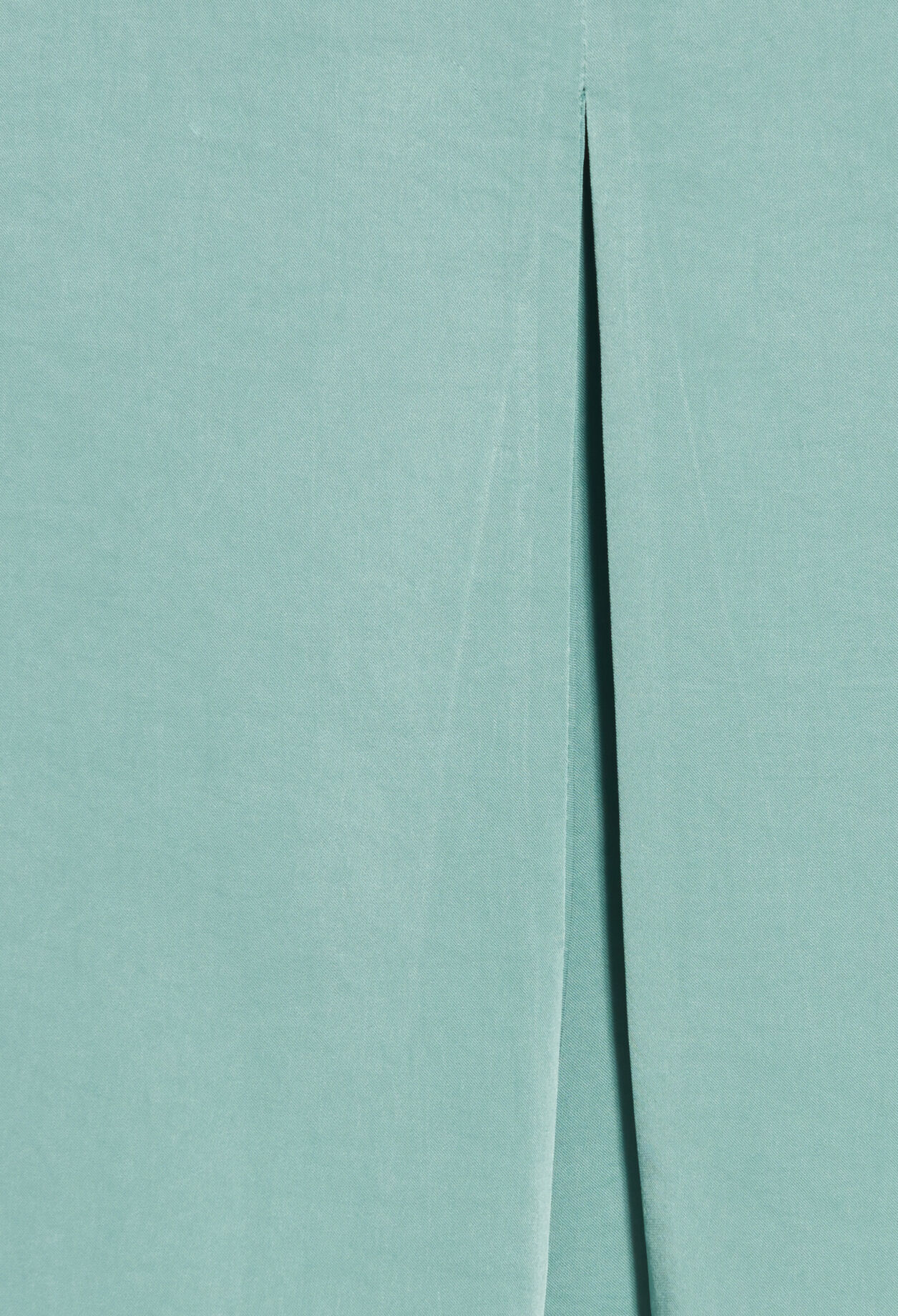 Top satiné vert d'eau