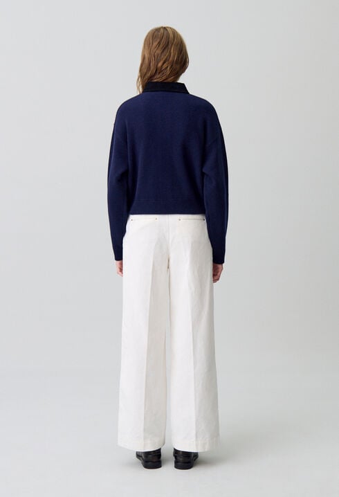Cardigan velours côtelé
