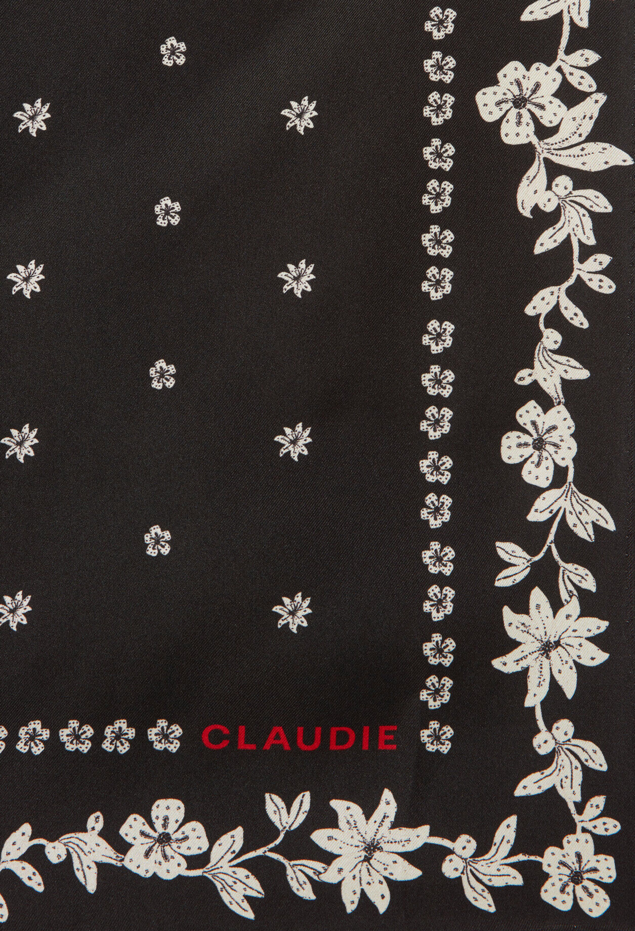 Red square scarf