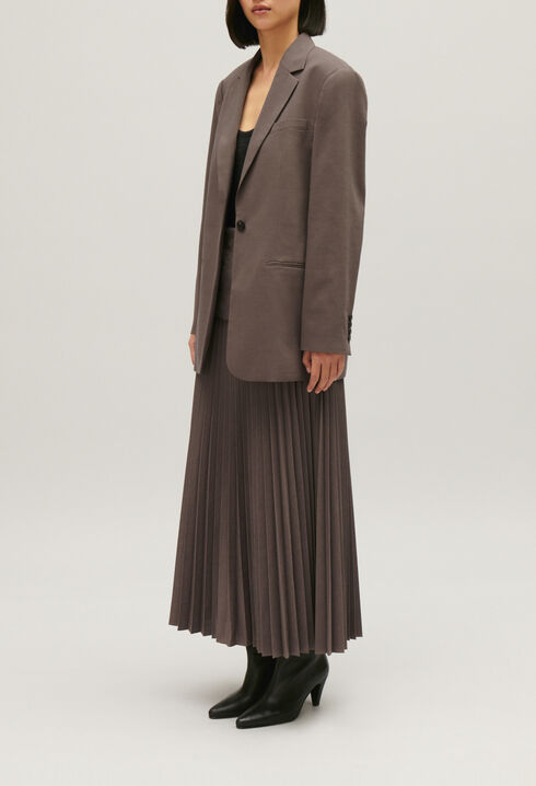 Kastanienbrauner Blazer