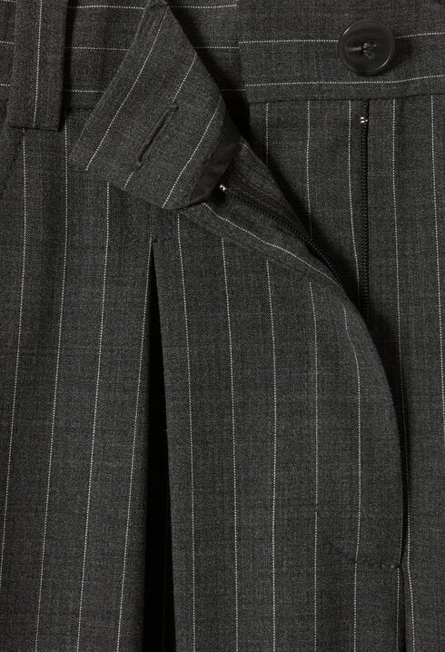 Pantalon droit taille haute