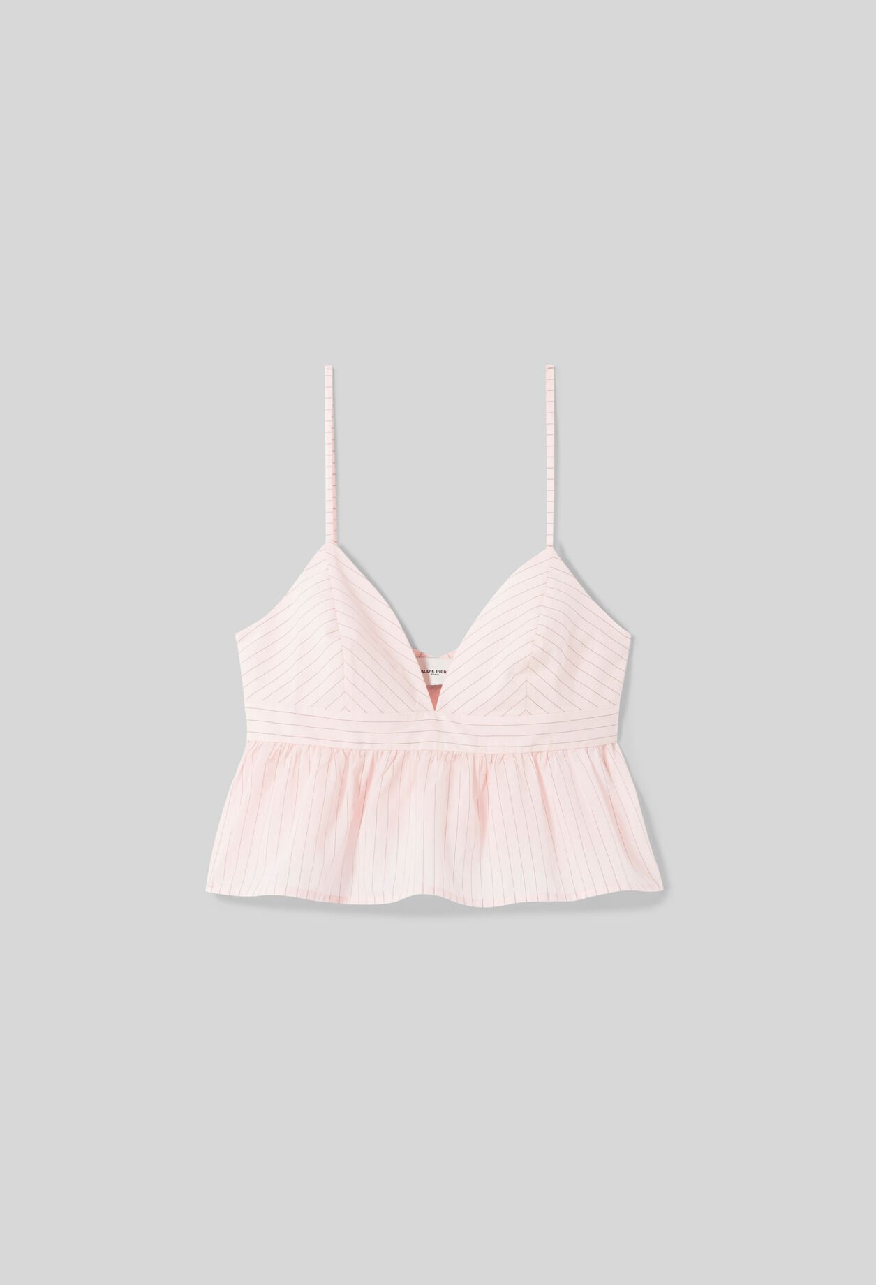 Top mit tiefem Ausschnitt