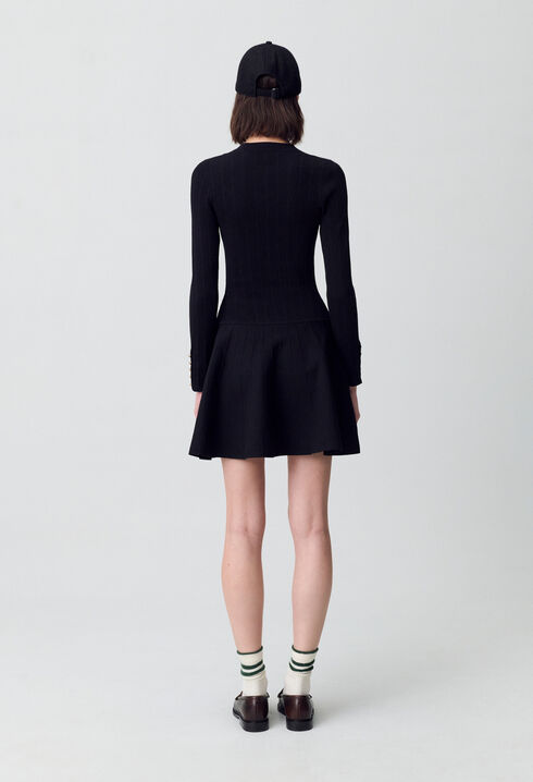 Robe courte patineuse